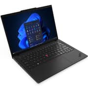 Lenovo ThinkPad T14 Gen 6 (2025) AI PC - 2nd Series / Intel Core Ultra 7-255U / 14inch WUXGA / 512GB SSD / 16GB RAM / Shared Intel Graphics / Windows 11 Pro / English & Arabic Keyboard / Black / Middle East Version - [21QC001CGR]