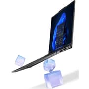 Lenovo ThinkPad X1 Carbon Gen 13 Aura Edition (2025) AI PC - 2nd Series / Intel Core Ultra 7-255U / 14inch WUXGA / 1TB SSD / 32GB RAM / Shared Intel Graphics / Windows 11 Pro / English & Arabic Keyboard / Black / Middle East Version - [21NX000XGR]