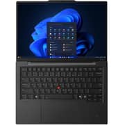 Lenovo ThinkPad X1 Carbon Gen 13 Aura Edition (2025) AI PC - 2nd Series / Intel Core Ultra 7-255U / 14inch WUXGA / 1TB SSD / 32GB RAM / Shared Intel Graphics / Windows 11 Pro / English & Arabic Keyboard / Black / Middle East Version - [21NX000XGR]