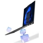 Lenovo ThinkPad X1 Carbon Gen 13 Aura Edition (2025) AI PC - 2nd Series / Intel Core Ultra 7-265U / 14inch WUXGA / 1TB SSD / 64GB RAM / Shared Intel Graphics / Windows 11 Pro / English & Arabic Keyboard / Black / Middle East Version - [21NX000RGR]