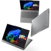 Lenovo ThinkPad 2-in-1 (2025) Copilot+ PC - 2nd Series / Intel Core Ultra 7-258V / 14inch WUXGA / 1TB SSD / 32GB RAM / Shared Intel Arc 140V Graphics / Windows 11 Pro / English & Arabic Keyboard / Grey / Middle East Version - [21NU000GGR] + ANC Headphone