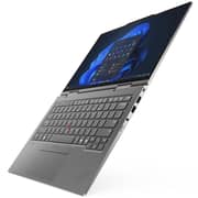 Lenovo ThinkPad 2-in-1 (2025) Copilot+ PC - 2nd Series / Intel Core Ultra 7-258V / 14inch WUXGA / 1TB SSD / 32GB RAM / Shared Intel Arc 140V Graphics / Windows 11 Pro / English & Arabic Keyboard / Grey / Middle East Version - [21NU000GGR] + ANC Headphone