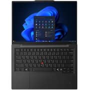 Lenovo ThinkPad X1 Carbon Gen 13 (2025) AI PC - 2nd Series / Intel Core Ultra 7-265U / 14inch WUXGA / 1TB SSD / 64GB RAM / Shared Intel Graphics / Windows 11 Pro / English & Arabic Keyboard / Black / Middle East Version - [21NX000RGR] + ANC Headphone