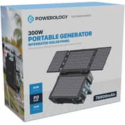 Powerology Solar Power Generator 76800mAh Black - PPBCHA38