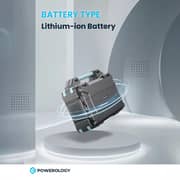 Powerology Solar Power Generator 76800mAh Black - PPBCHA38