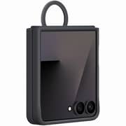 Samsung Galaxy Z Flip7 Ring Case (Silicone) Black - EF-PF766TBEGWW