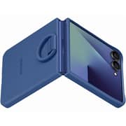 كَفر سامسونج جالكسي Z فليب 7 مع حلقة من السيليكون لون كحلي EF-PF766TNEGWW