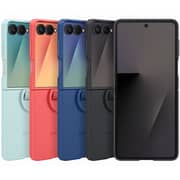 كَفر سامسونج جالكسي Z فليب 7 مع حلقة من السيليكون لون كحلي EF-PF766TNEGWW