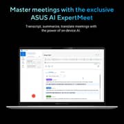 Asus V5405 (2025) Copilot+ PC - Series 2 / Intel Core Ultra 5-226V / 14inch WQXGA / 512GB SSD / 16GB RAM / Shared Intel Arc 130V Graphics / Windows 11 Pro / English & Arabic Keyboard / Platinum Silver / Middle East Version - [V5405CSA-I516512S]