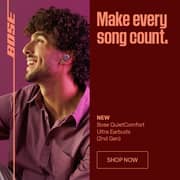 Bose QuietComfort Ultra Gen 2 Wireless Active Noise‑Cancelling Earbuds - Deep Plum