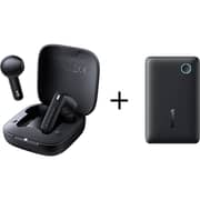 Baseus Wireless Earbuds Black - E16 + FP11 10000Mah Power Bank Black Bundle