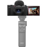 Sony ZV-1 II 4K / 20.1MP Compact Vlog Digital Camera with GP-VPT3 Multi-Function Shooting Grip - Black