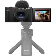 Sony ZV-1 II 4K / 20.1MP Compact Vlog Digital Camera with GP-VPT3 Multi-Function Shooting Grip - Black