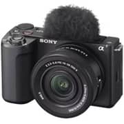 Sony ZV-E10 II 4K / 24.2MP APS-C Mirrorless Vlog Digital Camera with 16-50mm OSS Lens / GP-VPT3 Grip Kit - Black – ILCEZVE10M2K/B