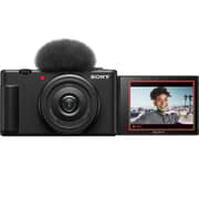 Sony Vlogging Camera Black - DSCZV1F + GP-VPT3 Multi Function Shooting Grip