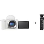 Sony ZV-E10 II 4K / 24.2MP APS-C Mirrorless Vlog Digital Camera with 16-50mm OSS Lens / GP-VPT3 Grip Kit - White – ILCEZVE10M2K/W
