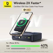 Baseus Nomos QI Wireless Charger Black - P10178800123-00