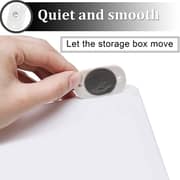 Mini Swivel Adhesive Wheels 4 Pcs