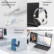 F30 Desktop Phone Holder Silver