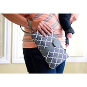 Waterproof Portable Baby Changing Mat Black/Green