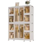Foldable Clothes Storage Closet 40.1x18.11x60.23 Inch