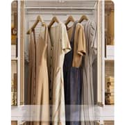 Foldable Clothes Storage Closet 40.1x18.11x60.23 Inch