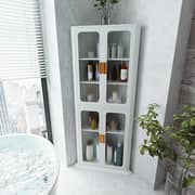 Space Saving Corner Cabinet 109x47 cm