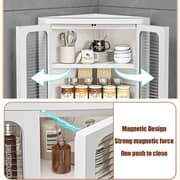 Space Saving Corner Cabinet 109x47 cm