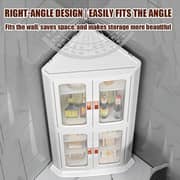 Space Saving Corner Cabinet 109x47 cm