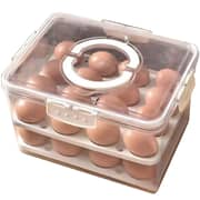 2 Shelves Egg Storage Container 1pc