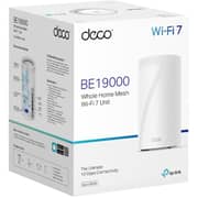 TPLink Tri-Band WiFi 7 BE19000 Whole Home Mesh System 3 Pack - Deco BE85
