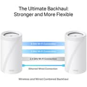 TPLink Tri-Band WiFi 7 BE19000 Whole Home Mesh System 3 Pack - Deco BE85