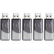 PNY Turbo Attaché 3 5pc Flash Drive USB3.0 128GB Grey - P-FD128X5TBOP-MP