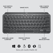 Logitech MX Keys Wireless Mouse and Keyboard Graphite - 920-011048