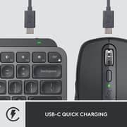 Logitech MX Keys Wireless Mouse and Keyboard Graphite - 920-011048