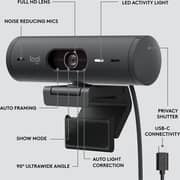 Logitech Brio 505 HD Webcam Graphite - 960-001522