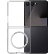 Smartix Magnetic Clear Case With Screen Protector Transparent Samsung Galaxy Z Flip7 - SFL7MBN