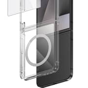 Smartix Magnetic Clear Case With Screen Protector Transparent Samsung Galaxy Z Flip7 - SFL7MBN