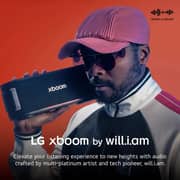 LG xboom Bounce Signature Sound Bluetooth Speaker Black