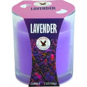 Falcon Lavender Glass Candle