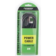 Terminator Computer Power Cable 2m Black - TC2MPC