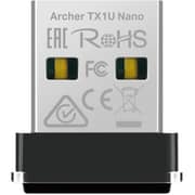TPLink AX300 Nano USB Adapter Silver/Black - ARCHERTX1UNANO