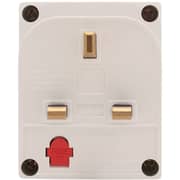 Terminator 3 Way Universal Socket Adaptor Green - TMA132A