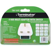 Terminator Universal Multi Adaptor White - TMA164AS