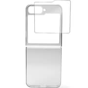 Max&Max Clear Case With Screen Protector Transparent Samsung Galaxy Z Flip7 - MXZ7CTG