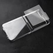 Max&Max Clear Case With Screen Protector Transparent Samsung Galaxy Z Flip7 - MXZ7CTG