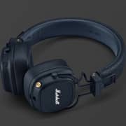 Marshall Major V Wireless On Ear Headset Midnight Blue