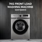 Super General Front Load Washer 7 kg - SGW7260INVS
