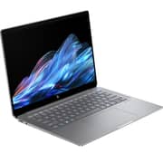 HP OmniBook Ultra (2025) AI PC - AMD Ryzen AI 9-365 / 14inch 2.2K / 32GB RAM / 1TB SSD / Shared AMD Radeon 880M Graphics / Windows 11 Home / English & Arabic Keyboard / Meteor Silver Aluminum / Middle East Version - [14-FD0003NE]