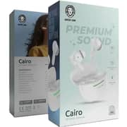 Green Lion Cairo Wireless Earbuds White - GNCAITWS23WH